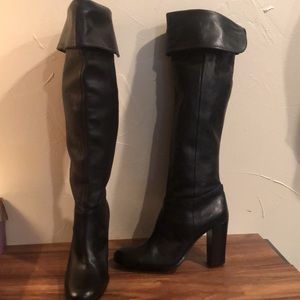Vintage Jacqueline Ferrar over the knee boots. Size 5.5”